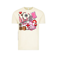 Vintage Arctic nurse  valentines day love Vintage Tee - AdoDesignShop