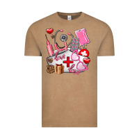 Vintage Coffee nurse  valentines day love Vintage Tee - AdoDesignShop