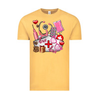Vintage Mustard nurse  valentines day love Vintage Tee - AdoDesignShop
