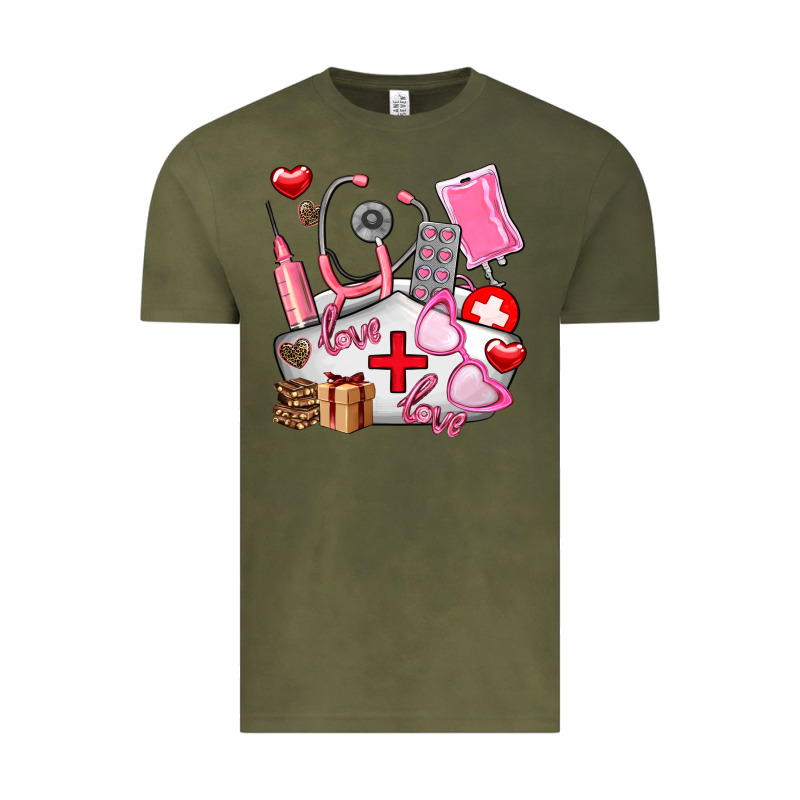 Nurse  Valentines Day Love Vintage Tee by AdoDesignShop | Teevron