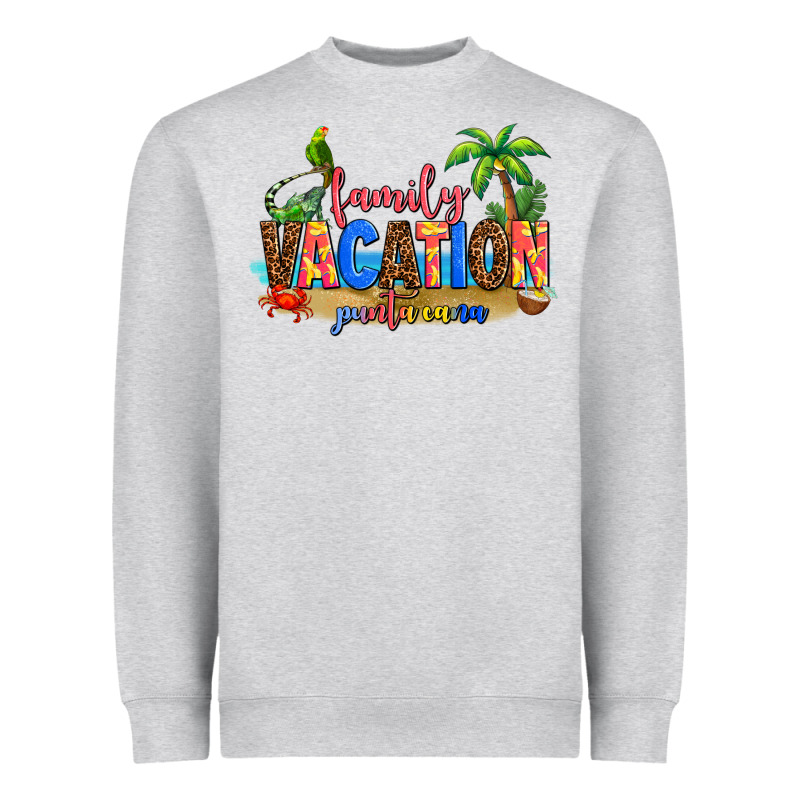 Punta Cana Family Vacation Heavyweight Sweatshirt by AdoDesignShop | Teevron
