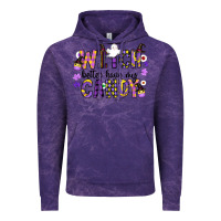 Cloud Purple Witch Better Have My Candy Vintage Hoodie - CowhideDigitalArt