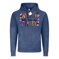 Vintage Denim Witch Better Have My Candy Vintage Hoodie - CowhideDigitalArt