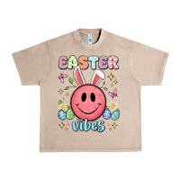 French Oak easter vibes smiley face Urban Heavy Tee - Artiststas