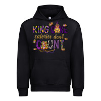 Black King cake calories don't count Urban Hoodie - HowdyJamesFarm