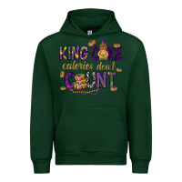 Forest Green King cake calories don't count Urban Hoodie - HowdyJamesFarm