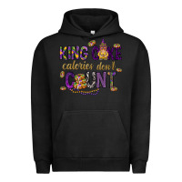 Pigment Black King cake calories don't count Urban Hoodie - HowdyJamesFarm