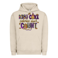 Pigment French Oak King cake calories don't count Urban Hoodie - HowdyJamesFarm
