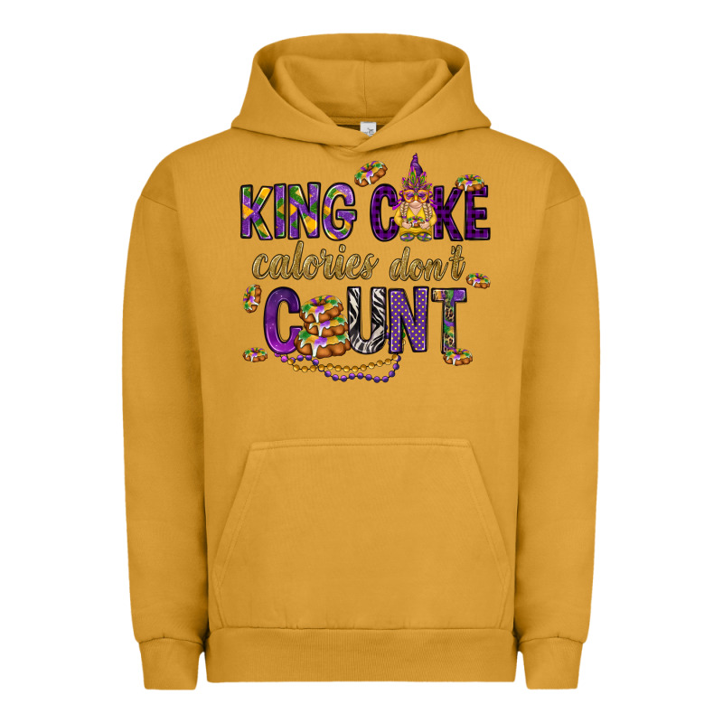 King Cake Calories Don't Count Urban Hoodie by HowdyJamesFarm | Teevron