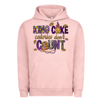 Pigment Salmon King cake calories don't count Urban Hoodie - HowdyJamesFarm