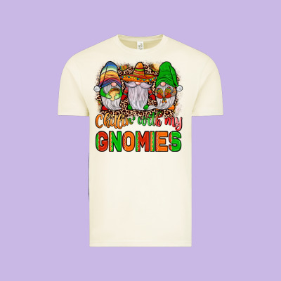 Mexico Chillin' With My Gnomies Vintage Tee Designed By Jahusdesignshop