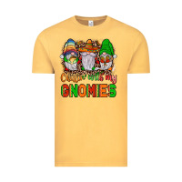 Vintage Mustard mexico chillin' with my gnomies Vintage Tee - JahusDesignShop