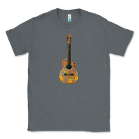 Charcoal Heather mexican guitar Classic Tee - Artiststas