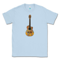 Dusty Blue mexican guitar Classic Tee - Artiststas