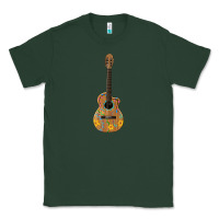 Sports Green mexican guitar Classic Tee - Artiststas