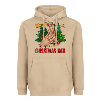 Mushroom christmas nail bbs Heavyweight Hoodie - BundleAndBundleShop