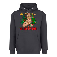 Smoke christmas nail bbs Heavyweight Hoodie - BundleAndBundleShop