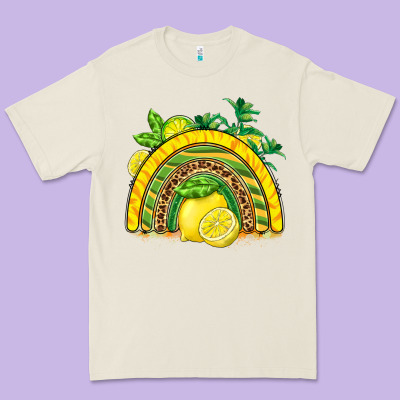 Lemon  Rainbow Premium Tee Designed By Barkaloodesign