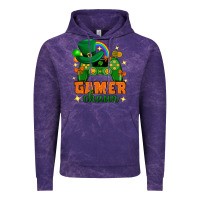Cloud Purple Gamer chaun st.patricks day Vintage Hoodie - Neo Western
