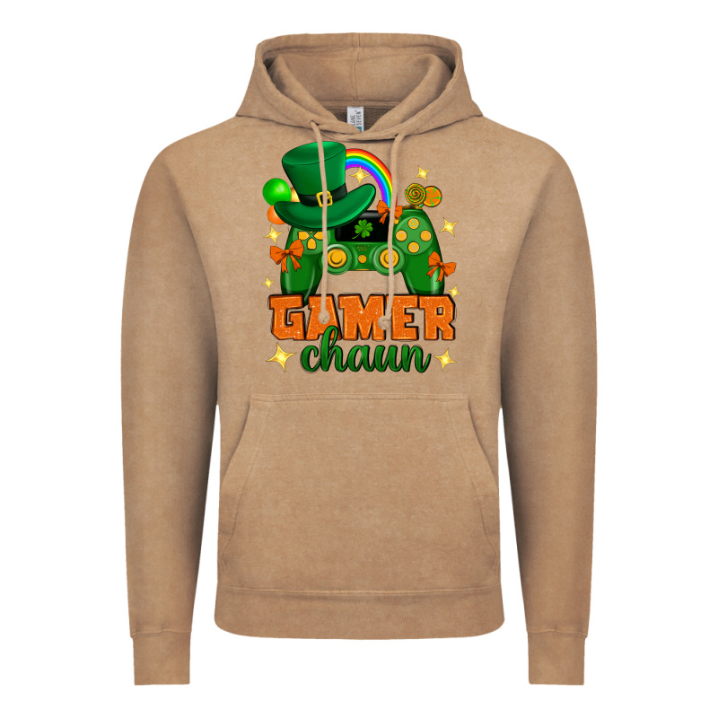 Gamer Chaun St.patricks Day Vintage Hoodie by Neo Western | Teevron