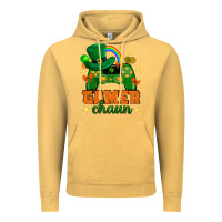 Vintage Mustard Gamer chaun st.patricks day Vintage Hoodie - Neo Western