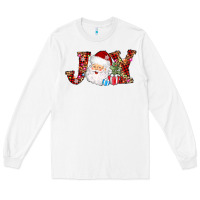 White joy christmas santa Long Sleeve Tee - AdoDesignShop