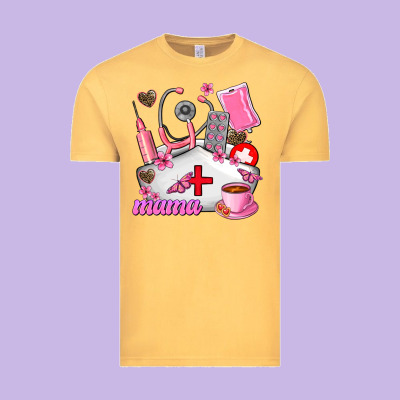 Mama Vintage Tee Designed By Adodesignshop