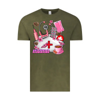 Vintage Olive Mama Vintage Tee - AdoDesignShop