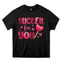 Black sucker for you Heavy Core Tee - MaliasSmallBusiness