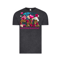 Vintage Black valentines day cna certified nursing assistant Vintage Tee - AdoDesignShop