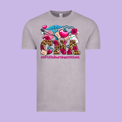 Valentines Day Cna Certified Nursing Assistant Vintage Tee Designed By Adodesignshop