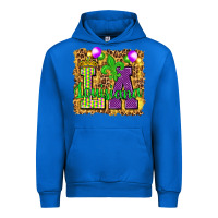 Cobalt Louisiana leopard with balloons Urban Hoodie - HowdyJamesFarm