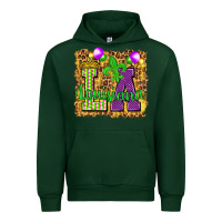 Forest Green Louisiana leopard with balloons Urban Hoodie - HowdyJamesFarm