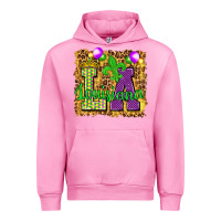 Fuchsia Pink Louisiana leopard with balloons Urban Hoodie - HowdyJamesFarm