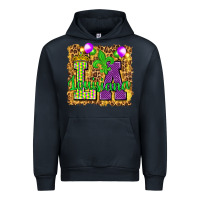 Navy Louisiana leopard with balloons Urban Hoodie - HowdyJamesFarm