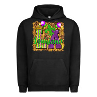 Pigment Black Louisiana leopard with balloons Urban Hoodie - HowdyJamesFarm