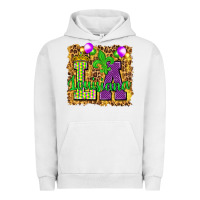 Pigment Lunar Rock Louisiana leopard with balloons Urban Hoodie - HowdyJamesFarm