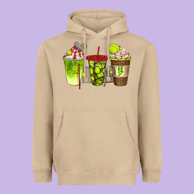 Tennis Coffee Cups Bbs Heavyweight Hoodie Designed By Bundleandbundleshop