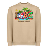 Love Dominican Republic Heavyweight Sweatshirt | Teevron