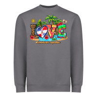 Storm love dominican republic Heavyweight Sweatshirt - AdoDesignShop
