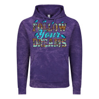 Cloud Purple follow your dreams Vintage Hoodie - HRA Design Shop