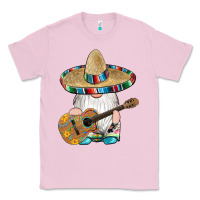Bubblegum Pink mexican gnomes guitar sombrero serape Classic Tee - Artiststas
