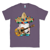 Lavender mexican gnomes guitar sombrero serape Classic Tee - Artiststas