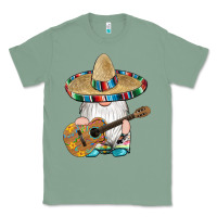 Sage mexican gnomes guitar sombrero serape Classic Tee - Artiststas
