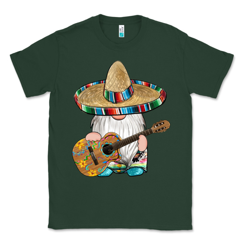 Mexican Gnomes Guitar Sombrero Serape Classic Tee by Artiststas | Teevron