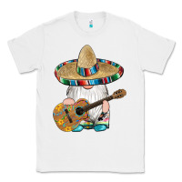 White mexican gnomes guitar sombrero serape Classic Tee - Artiststas