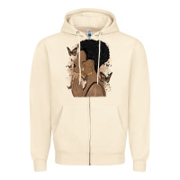 Sandshell black woman praying Zipper Hoodie - MaliasSmallBusiness
