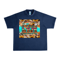 Navy lvn licensed vocational nurse Urban Heavy Tee - JahusDesignShop