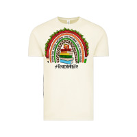 Vintage Arctic Christmas Teacherlife rainbow Vintage Tee - JahusDesignShop