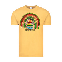 Vintage Mustard Christmas Teacherlife rainbow Vintage Tee - JahusDesignShop